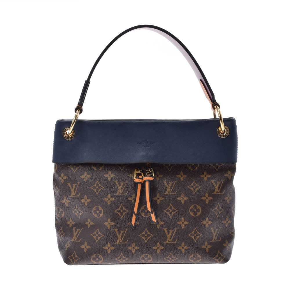 LOUIS VUITTON Tuileries Besace Bag Marine Blue Bordeaux Shoulder Bag